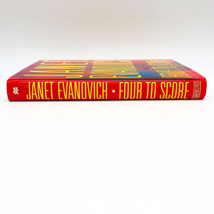 Four To Score Hardcover Janet Evanovich 1998 Female Bounty Hunter Plum 1st Ed 3