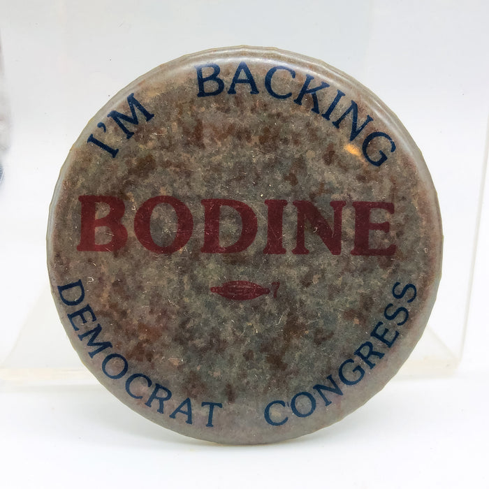 Richard Bodine Button Pin 2" Democrat For Congress Indiana Politician Campaign