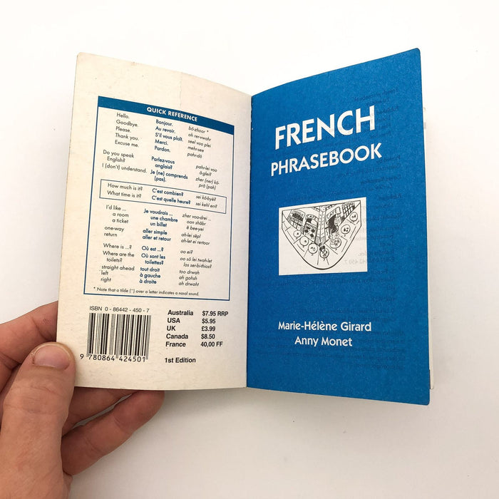 French Phrasebook Paperback Marie Helen Girard 1997 1st Edition Getting Around 7