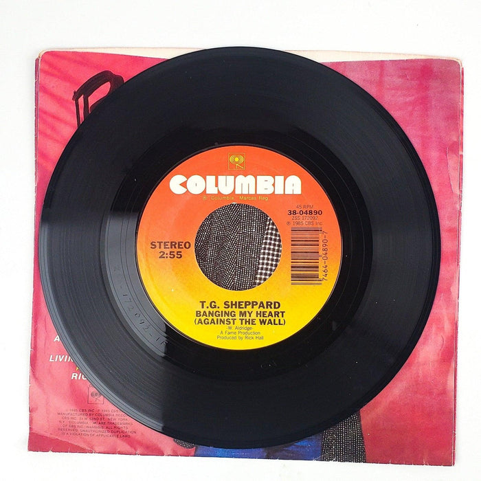 T.G, Sheppard Fooled Around And Fell In Love Record 45 RPM Single Columbia 1985 4