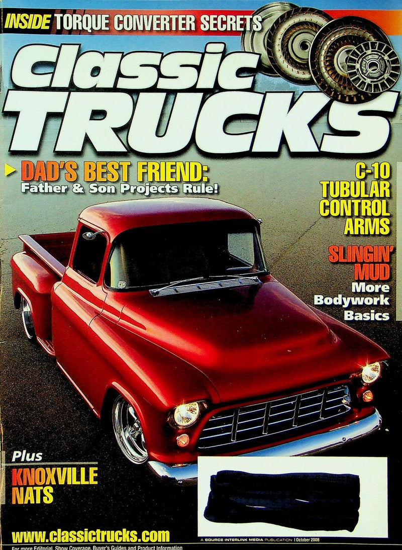 Classic Trucks Magazine October 2008 Vol 17 No 10 Bodywork Basics C-10 Parts