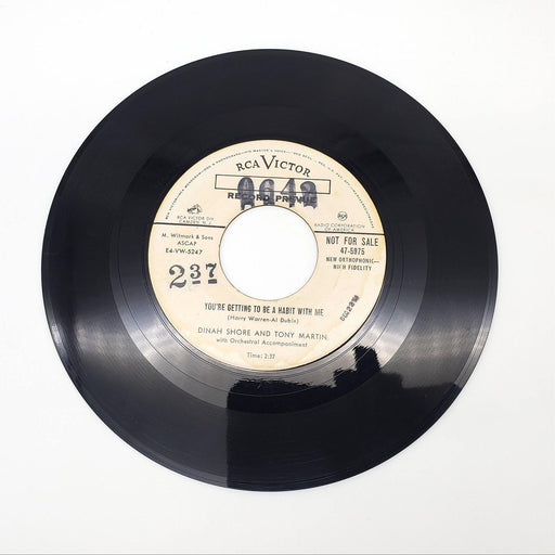 Tony Martin Melody Of Love Single Record RCA Victor 1955 47-5975 PROMO 2