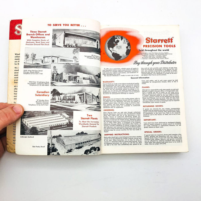 Starrett Tools Catalog No 27 Fourth Edition Pamphlet 1967 Measuring Precision 9