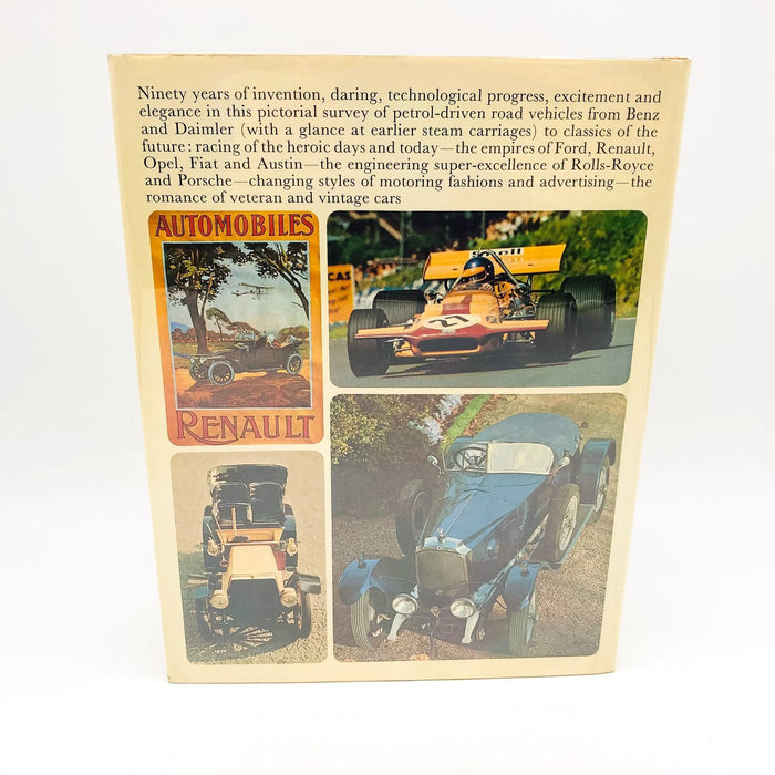 A Picture History Of The Automobile Hardcover Peter Roberts 1973 1st Edition 2