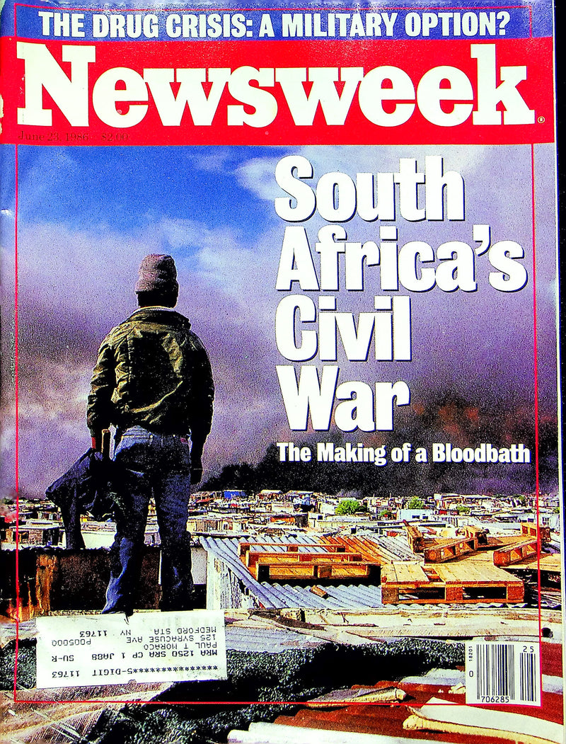 Newsweek Magazine June 23 1986 South Africa Civil War Ozone Greenhouse Warnings