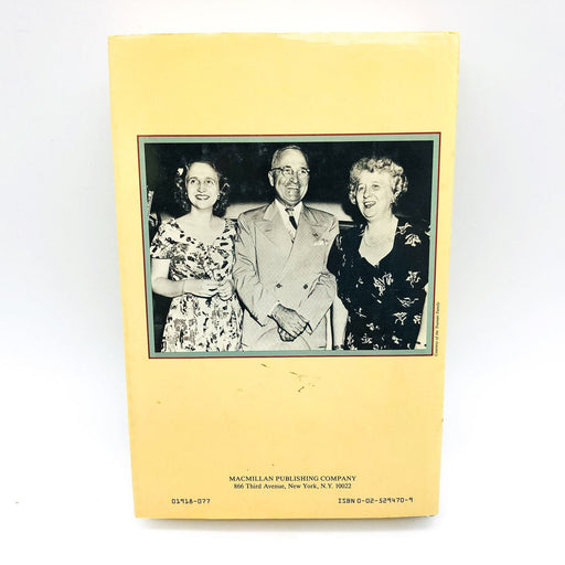 Bess W. Truman Hardcover Margaret Truman 1986 President Wife Mother 1st Ed A 2