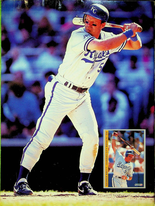 Beckett Baseball Magazine May 1993 # 98 Greg Maddux Braves George Brett Royals 3