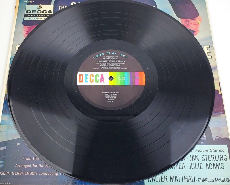 Richard Rogers Slaughter On Tenth Avenue Soundtrack 33 RPM LP Record Decca 1958 5