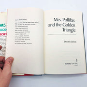 Dorothy Gilman Book Mrs. Pollifax And The Golden Triangle Hardcover 1988 1st Ed 7