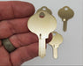 5x Corbin S8690 CR Key Blanks Brass 5 Pin USA Made NOS 2