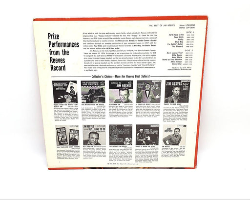 Jim Reeves The Best Of Jim Reeves LP Record RCA 1964 AHL1-2890 2