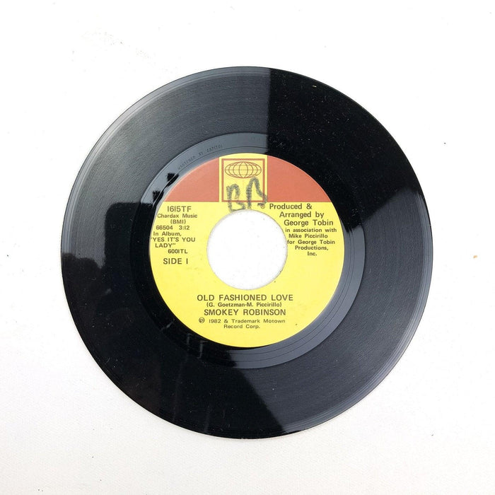 Smokey Robinson Old Fashioned Love / Destiny 45 RPM 7" Single Tamla 1982 3