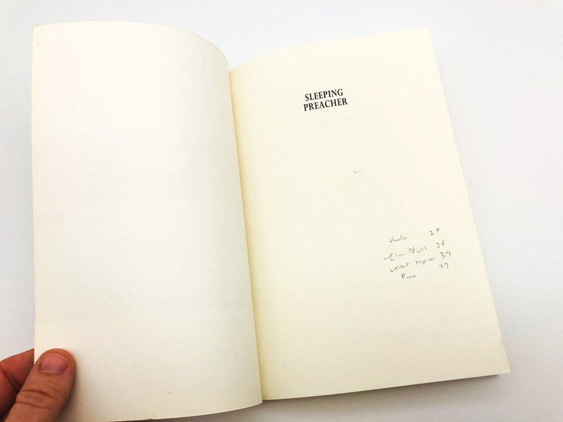 Sleeping Preacher Paperback Julia Kasdorf 1992 Life Mennonite Community Poetry 6