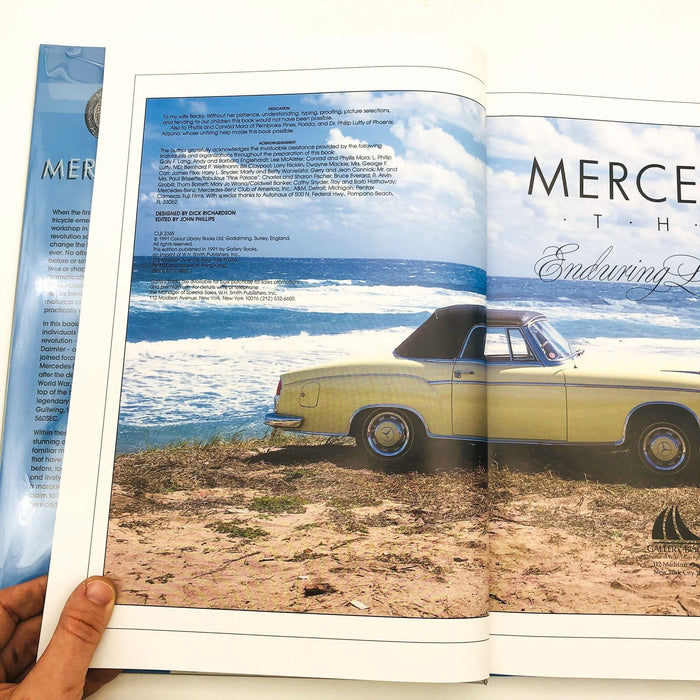 Mercedes The Enduring Legend Hardcover Nicky Wright 1991 1st Edition Classic Car 8