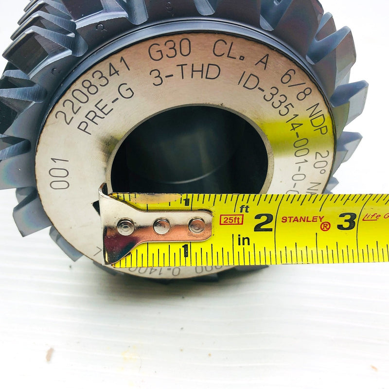 Gleason Cutting Tools 75327 Gear Hob Cutter Tool 20 Degree ID 33514 New In Box 8