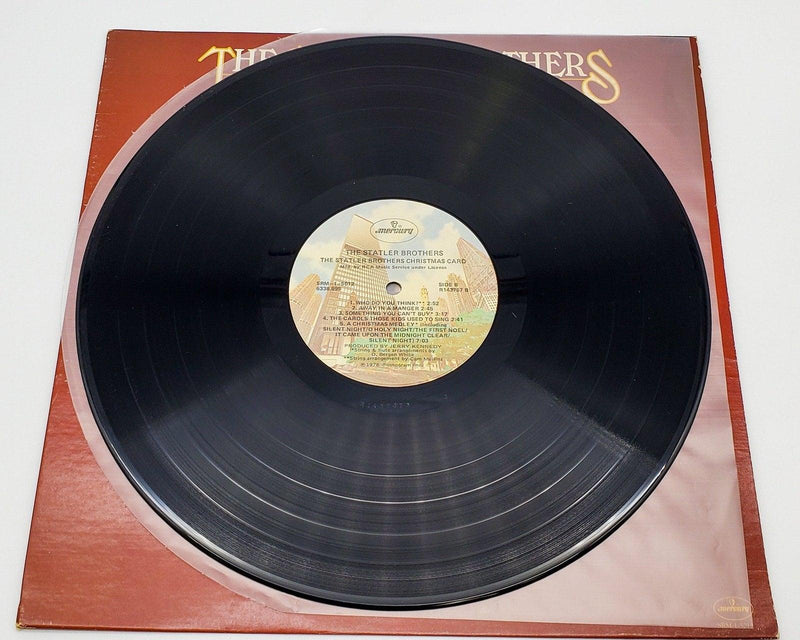 The Statler Brothers Christmas Card 33 RPM LP Record Mercury 1978 SRM-1-5012 6