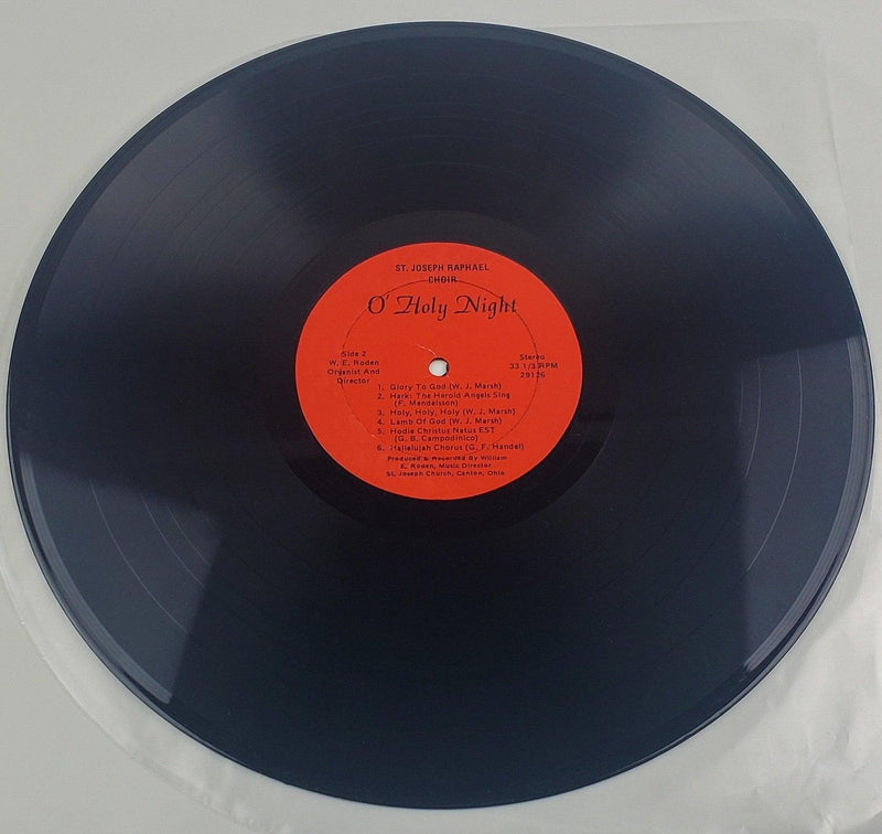St. Joseph RC Church Choir O Holy Night 33 RPM LP Record 1972 Canton Ohio 4