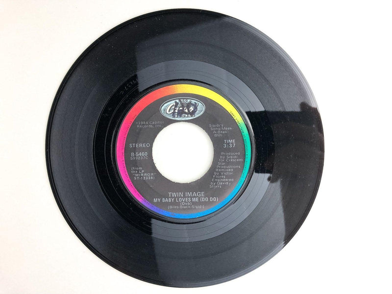 Twin Image 45 RPM 7" Single My Baby Loves Me Do Do + DUB Capitol 1984 2