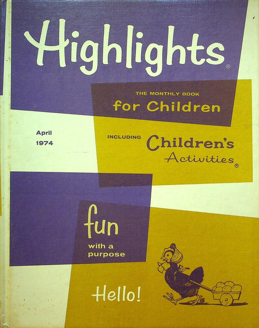 Highlights for Children April 1974 Vol 29 No 4 Monthly Book 1