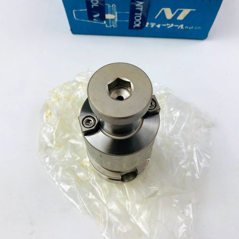 NT Tool Face Mill Arbor HSK63A-FMA31.75-90 New Old Stock Tool Holder