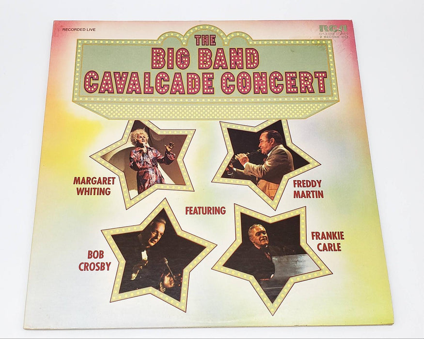 Freddy Martin The Big Band Cavalcade Concert Double LP Record RCA Victor 1