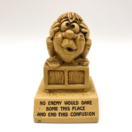 Paula Figurine No Enemy Would Dare Bomb This Place End Confusion Man Working 1