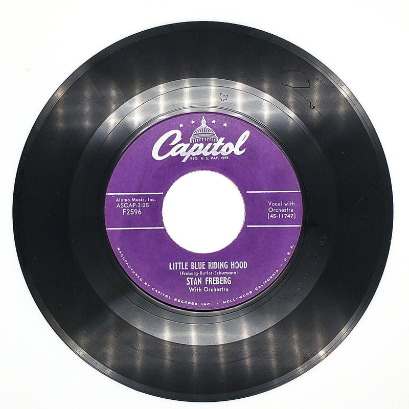 Stan Freberg St. George & The Dragonet 45 RPM Single Record Capitol Records 1953 2