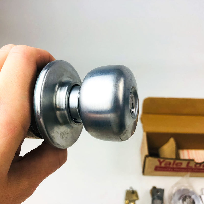 Yale Classroom Utility Lockset 5308 LF Litchfield 380N 26D Satin Chrome New NOS