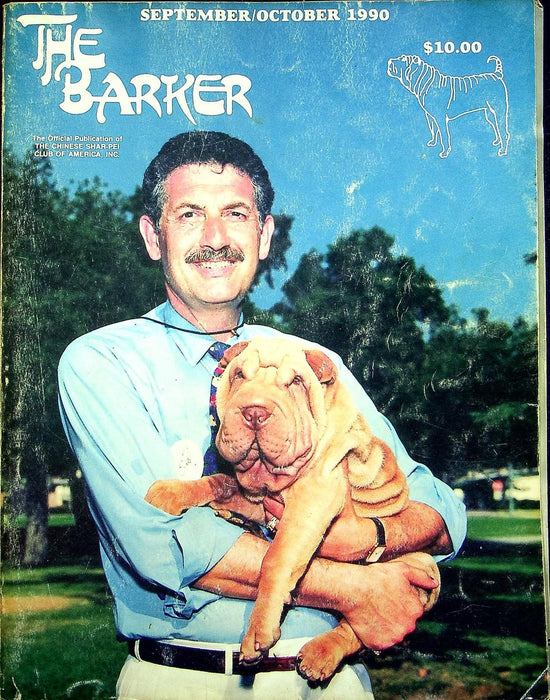 The Barker Magazine Sept Oct 1990 Shar-Pei Dog Red Puppies Dangerous Dog Bill