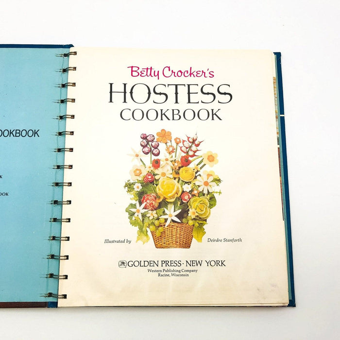 Betty Crocker's Hostess Cookbook Hardcover Betty Crocker 1974 Recipes Party 7