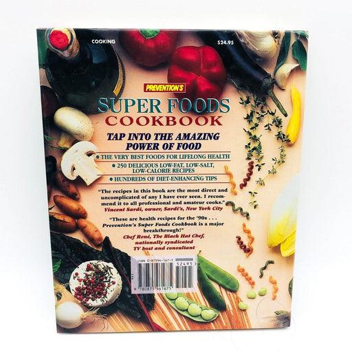 Super Foods Cookbook Hardcover Prevention Magazine 1993 Nutrition Natural Foods 2