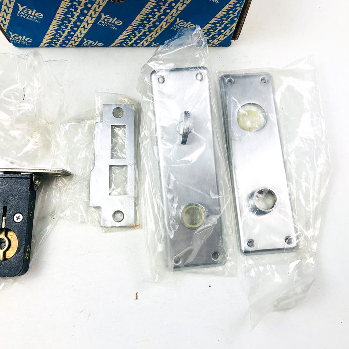 Yale Mortise Lockset Parts CE 8662 RH US26D Satin Chrome Lock Body Cover Only