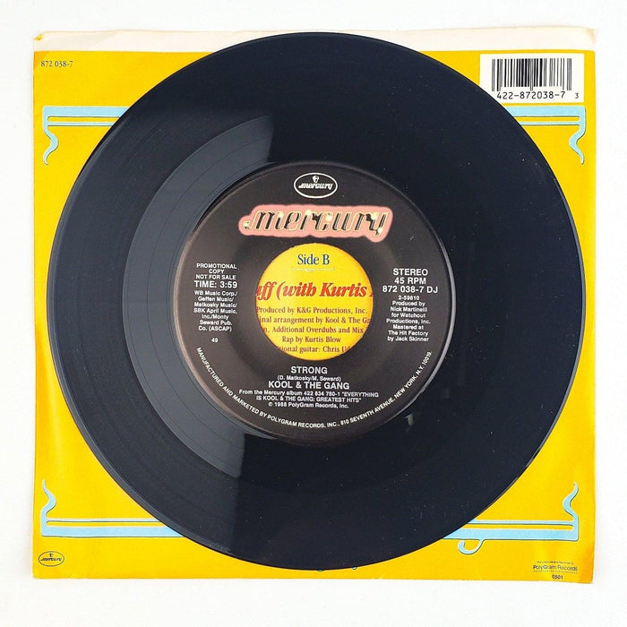 Kool & The Gang Strong / Funky Stuff 45 RPM Single Record Mercury 1988 PROMO 3