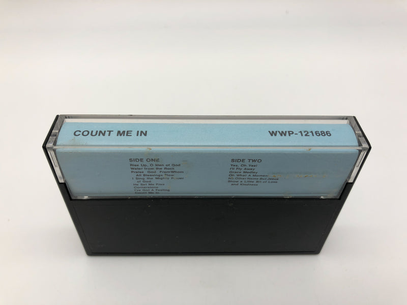 Count Me In Christian Choristers Cassette Album I'll Fly Away Oh What A Moment 7
