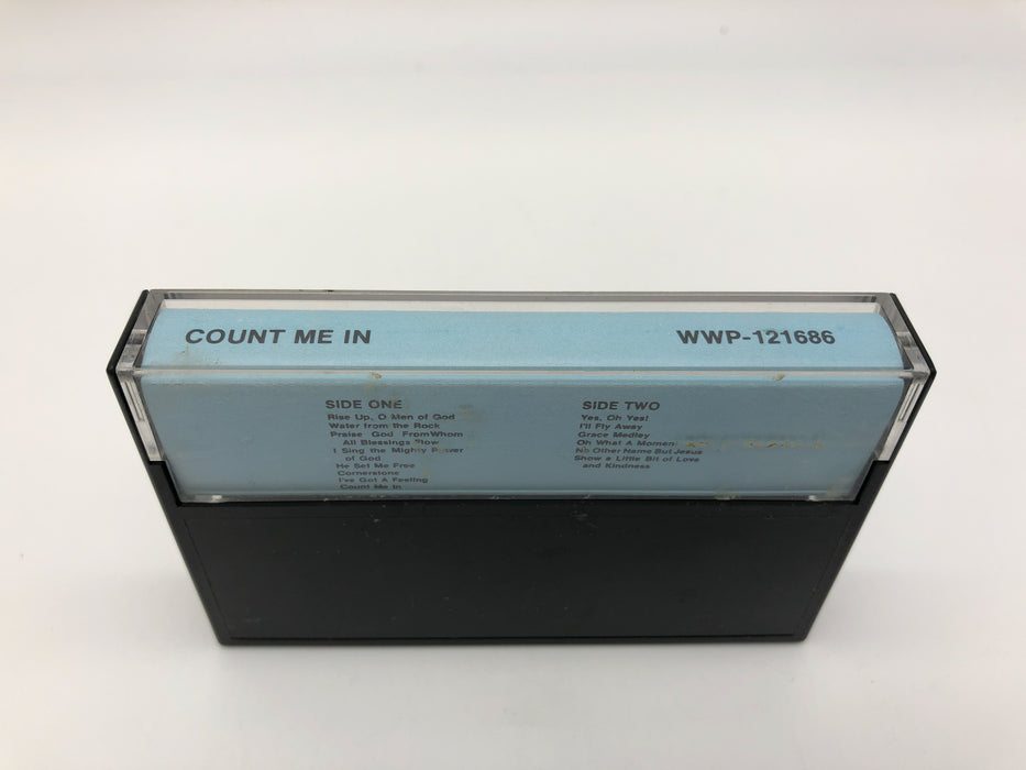 Count Me In Christian Choristers Cassette Album I'll Fly Away Oh What A Moment 7