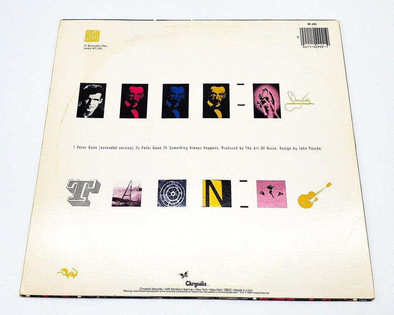 The Art Of Noise Peter Gunn Extended 33 RPM Single Record China Records 1986 2