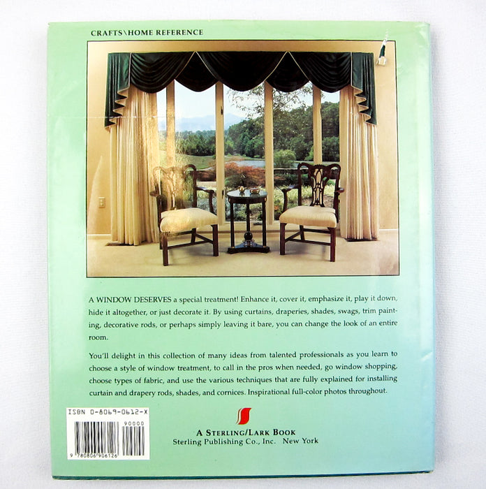 Book of Window Treatments & Simple Upholstery: Carol Parks, 1996 - Qty 2 | USED