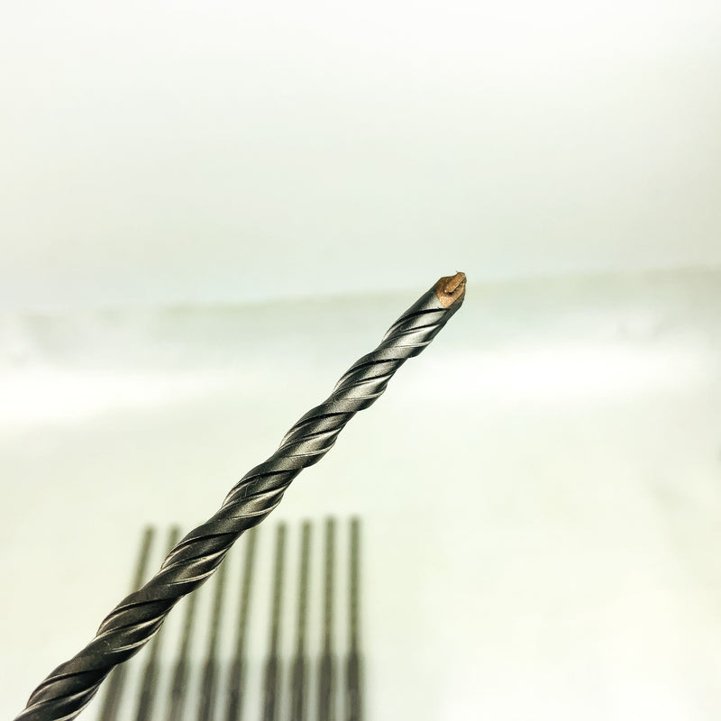 10pk Hammer Drill Bit 1/4"x6" SDS Plus Carbide Tipped 3.75" LOC Concrete Rotary