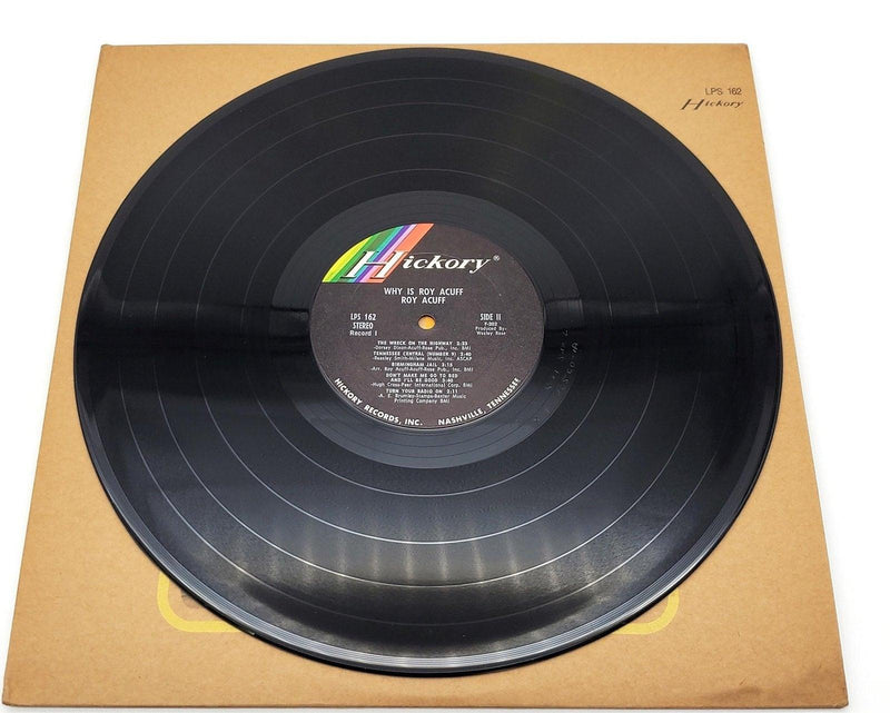 Roy Acuff Why Is Roy Acuff 33 RPM Double LP Record Hickory Records 1972 LPS 162 7