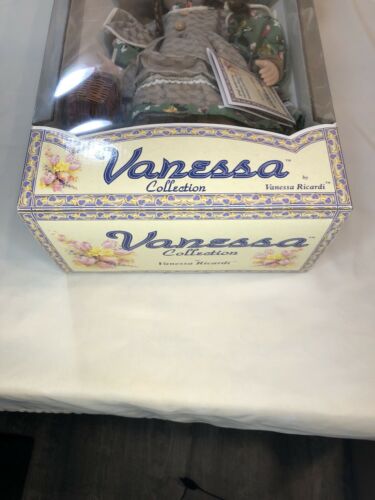 Vanessa Ricardi Fine Porcelain Doll 2002 New In Box Limited Edition Certificate