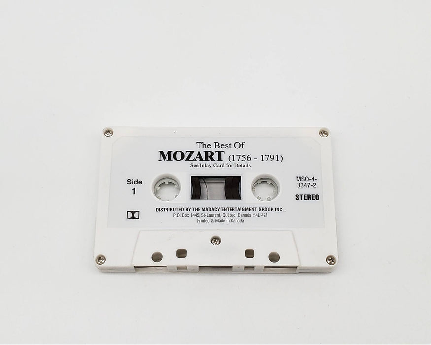 Best Of Mozart Cassette Tape Madacy 1998 Allegro, Rondo for Violin K 373 4