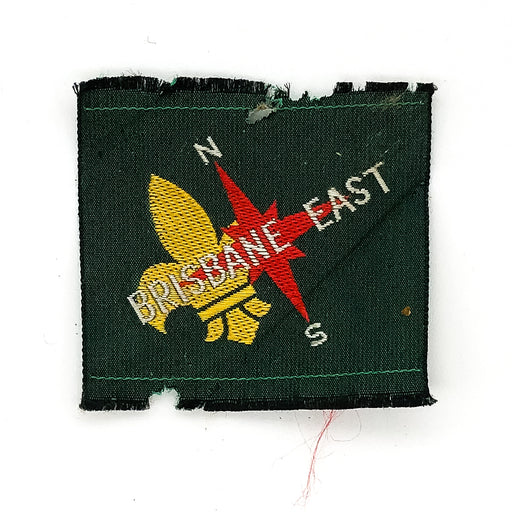 Boy Scouts of America Brisbane East Insignia Patch Handmade Vintage Fleur De Lis 1