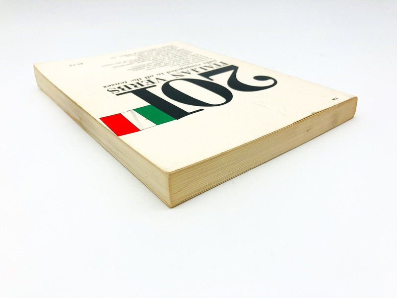 201 Italian Verbs Paperback Vincent Luciani 1966 Fully Conjugated 5
