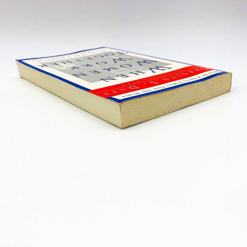 When Women Work Together Paperback Carolyn S Duff 1993 Psychology Interpersonal 5