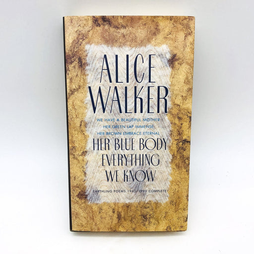 Her Blue Body Everything We Know HC Alice Walker 1991 Self Aware Poetry 1st Edit 1