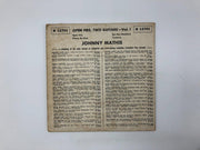 Johnny Mathis Open Fire, Two Guitars Record 45 RPM EP B-12701 Columbia 2