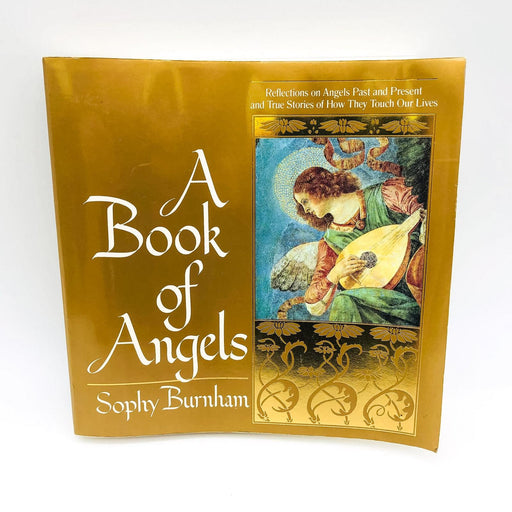 A Book Of Angels Paperback Sophy Burnham 1990 1st Edition Real Life Illustrated 1