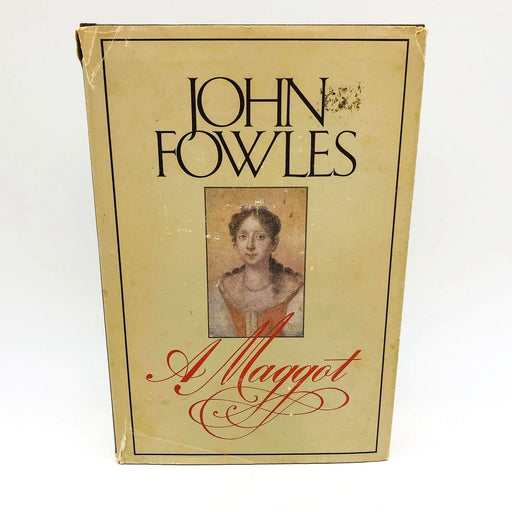 A Maggot Hardcover John Fowles 1985 1st Edition 18th Century Mystery Detective 1