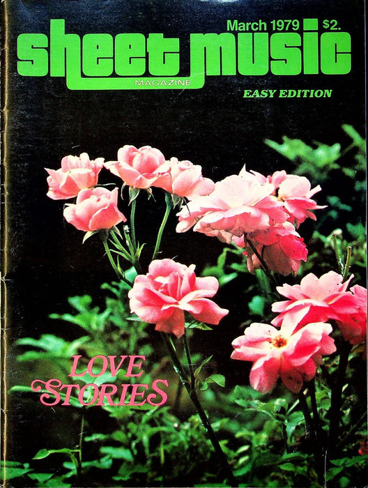 Sheet Music Magazine 1979 Vol 3 No. 3 Alfie, Dolores, Moon River