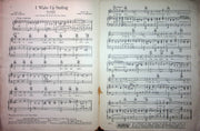 Fred E Ahlert Sheet Music I Wake Up Smiling 1933 E Leslie Love Song Rex Sheridan 2